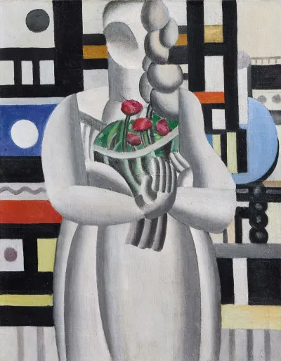 La Jeune Fille Au Bouquet
