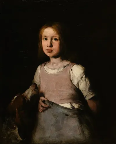 La Jeune Fille Au Chien