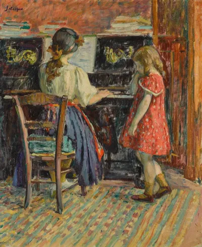 La Lecon De Piano Marthe Et Nono
