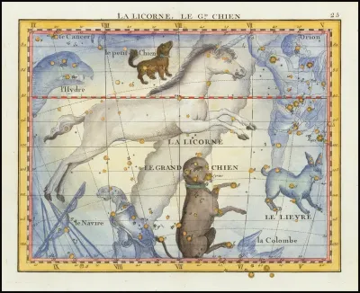 La Licorne Le Grand Chien Monoceros Canis Major
