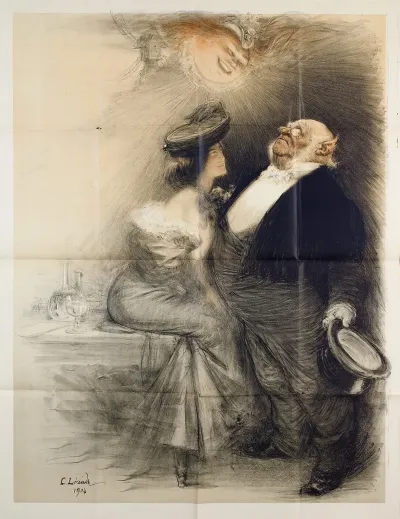 La Lune Rousse Cabaret Artistique 36 Boulevard De Clichy Place Pigalle