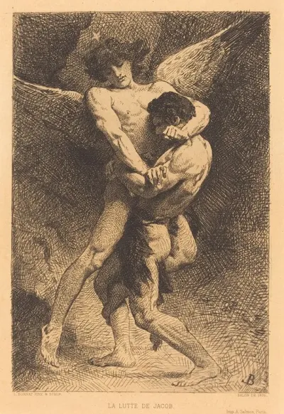 La Lutte De Jacob Jacob Wrestling With The Angel