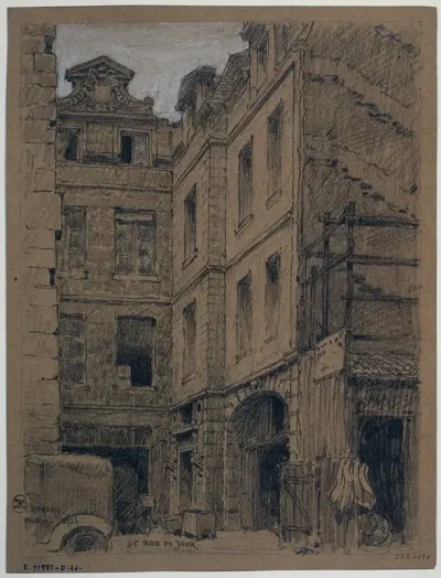 La Maison Du No25 De La Rue Du Jour