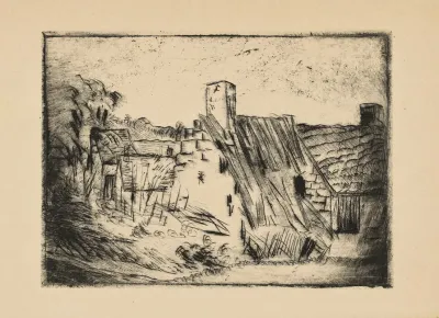 La Maison En Ruine A Auvers Sur Oise