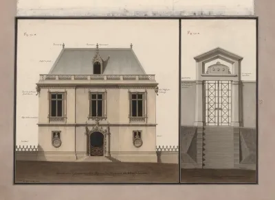 La Maison Gothique Appellee Repaire Des Magiciens Est Le Long De La Riviere On Descend De La Pomeraie Des Amans A La Ravine De La Vallee
