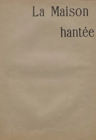 La Maison Hantee Title