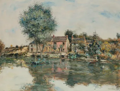 La Maison Rose Bord De Loise