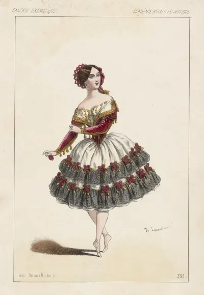 La Manola Par Mlle Plumket Academie Royale De Musique