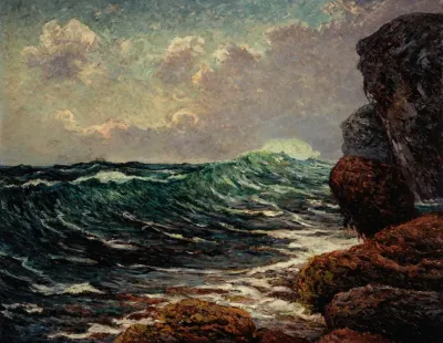 La Maree Montante A Port Blanc