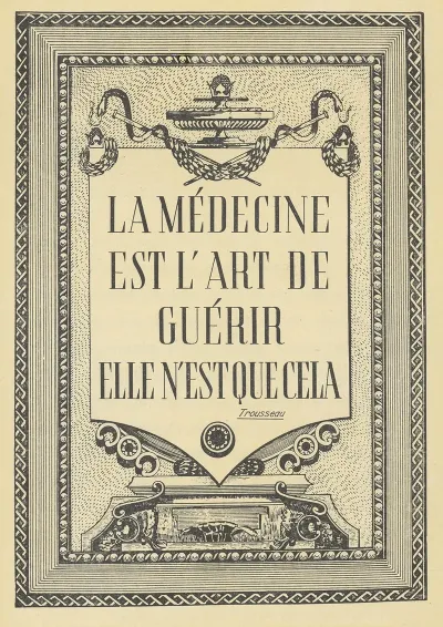 La Medecine Est Lart De Guerir Aleudrine