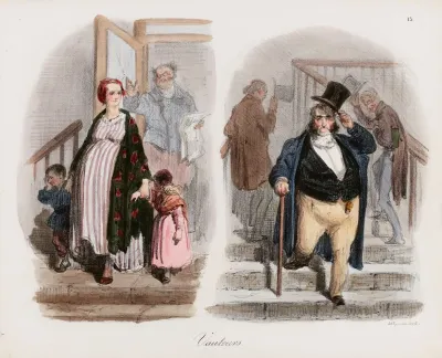 La Menagerie Parisienne Premier Tirage Pl 14