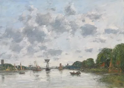 La Meuse A Dordrecht