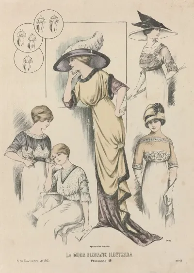 La Moda Elegante Ilustrada