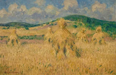 La Moisson Environs De Louviers Eure 2