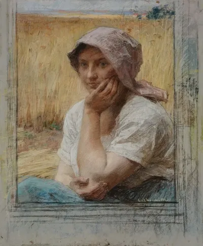 La Moissonneuse Au Repos