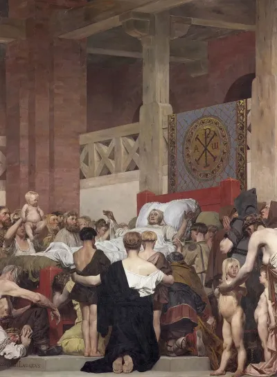 La Mort De Sainte Genevieve 4