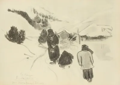 La Neige Par Moutiers Savoie