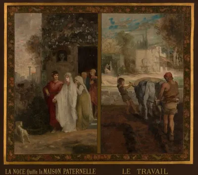 La Noce Quitte La Maison Paternelle Le Travail
