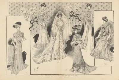 La Nouvelle Mode No 23 Toilettes De Mariage