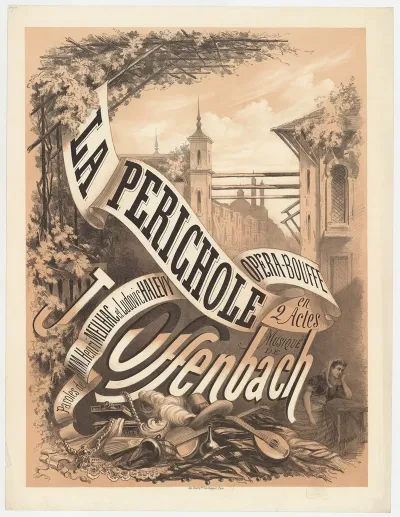 La Perichole Opera Bouffe En 2 Actes Musique De J Offenbach