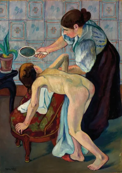 La Petite Fille Au Miroir