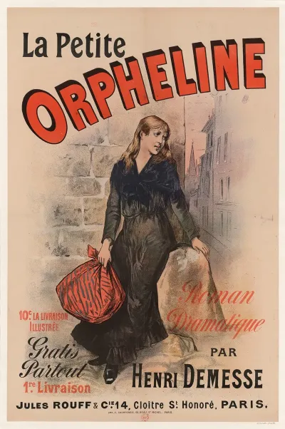 La Petite Orpheline Roman Dramatique Par Henri Demesse 10c La Livraison Illustree Jules Rouff Cie