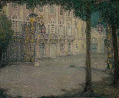 La Place De La Carriere Au Clair De Lune Nancy