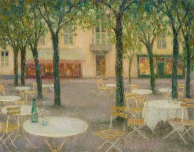 La Place Des Buveurs Deau Aix Les Bains