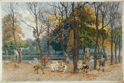 La Place Des Ecoles Et Le Square De La Mairie Du 14eme Arrondissement