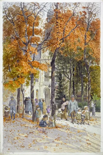 La Place Des Ecoles Et Le Square De La Mairie Du Xiveme Arrondissement