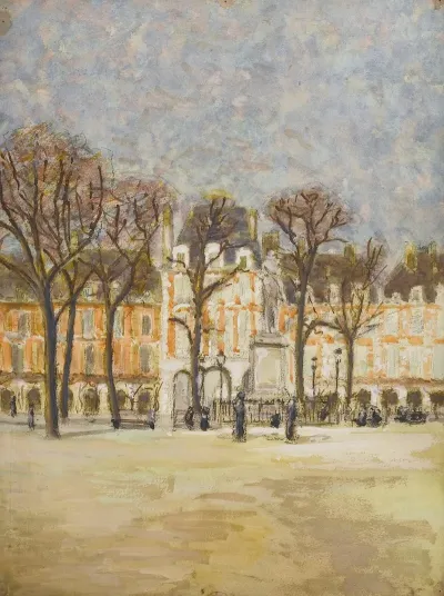 La Place Des Vosges Element Dun Triptyque 2