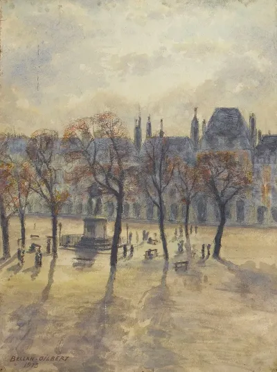 La Place Des Vosges Element Dun Triptyque 3