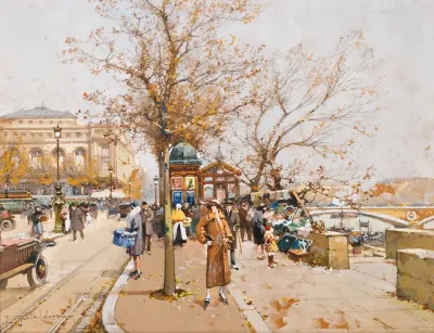 La Place Du Chatelet A Paris