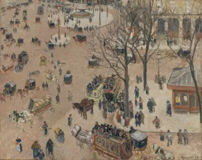 La Place Du Theatre Francais