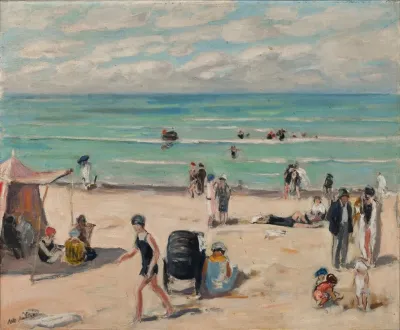 La Plage De Fort Mahon Somme
