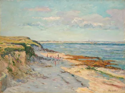 La Plage De Kerhostin Morbihan