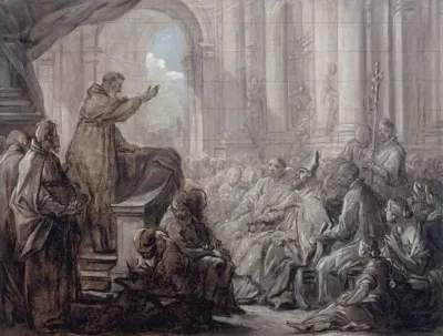 La Predication De Saint Augustin Devant Valere