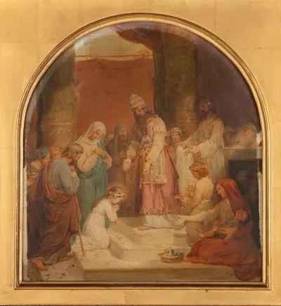 La Presentation De La Vierge Au Temple 2