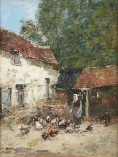 La Provende Des Poules