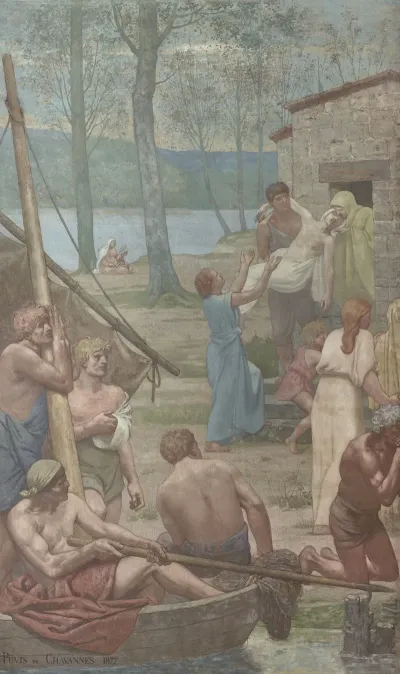 La Rencontre De Sainte Genevieve Et De Saint Germain 3