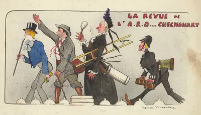 La Revue De La R O Chechouart De Valentin Tarrault Et Charles Abadie