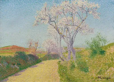 La Route Aux Amandiers Fleuris