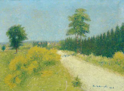 La Route De Belveze Vers Le Relais