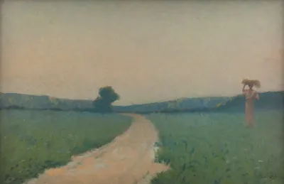 La Route Des Champs Le Matin