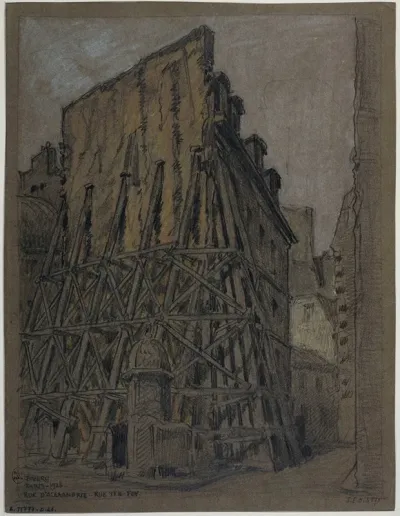 La Rue Dalexandrie Et La Rue Sainte Foy