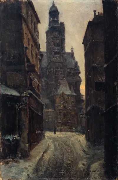 La Rue De La Montagne Saint Genevieve