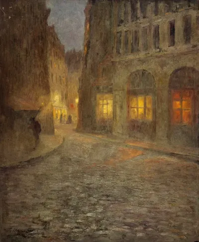 La Rue De La Montagne Sainte Genevieve