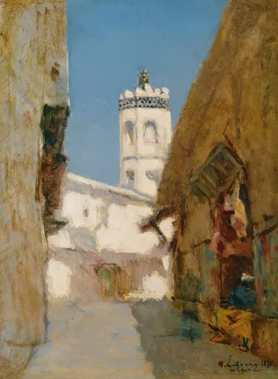 La Rue Des Blondeurs A Alger