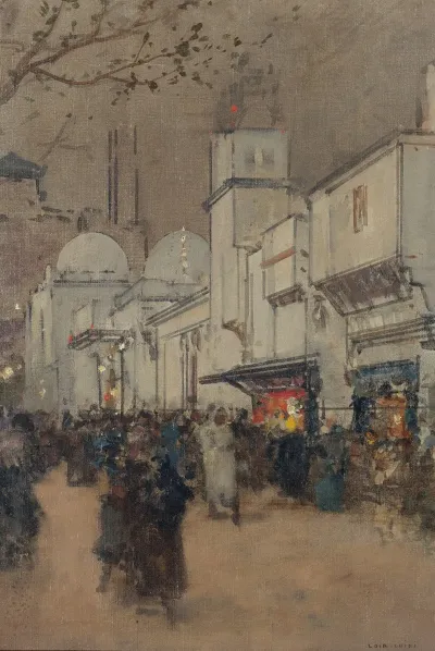 La Rue Des Nations A Lexposition Universelle De 1900