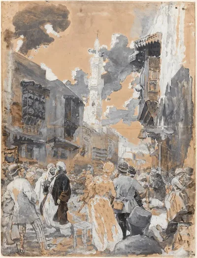 La Rue Du Caire A Lexposition